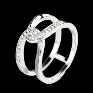 Women’s 925 Sterling Silver Infinite Knot Ring - Size 7 - NWT